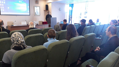 СОСТОЯЛОСЬ ОБЩЕЕ СОБРАНИЕ ПРОФЕССОРСКО-ПРЕПОДАВАТЕЛЬСКОГО СОСТАВА И СТАРОСТ КУРСОВ ВЛАДИМИРСКОЙ СЕМИНАРИИ